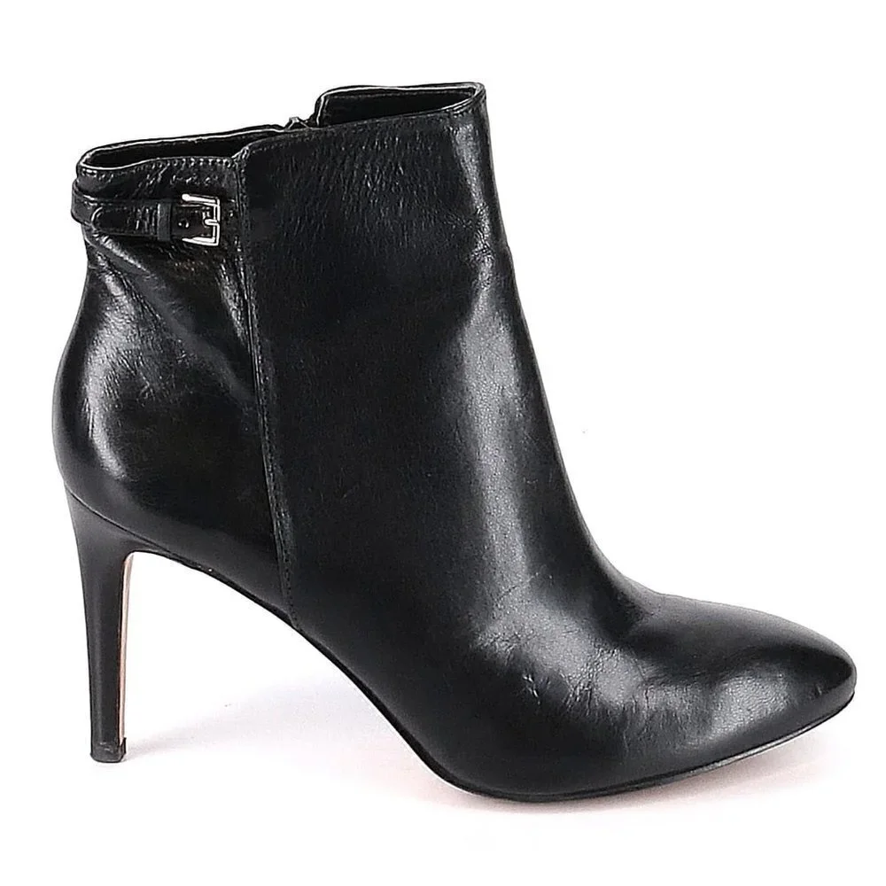 Nine West Powerhour Boot black leather 10